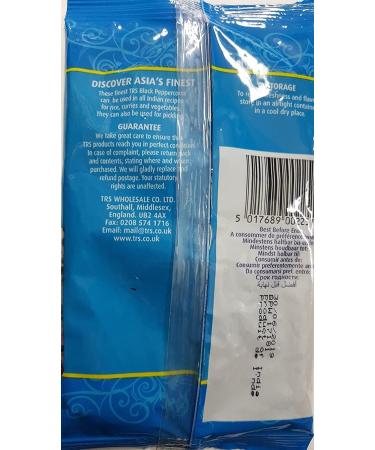 TRS Whole Black Pepper 100g Pack - Premium Black Peppercorns - Buy Online on SooperMarket.com