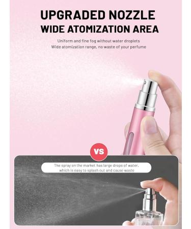 BELEVO Travel Perfume Atomiser Refillable 3 Pcs Perfume Travel Bottle For Toiletries 5 Ml Refillable Perfume Bottle Mini Spray Bottle Suitable For Men And Women Travel Essentials 3pcs - Buy Online on SooperMarket.com