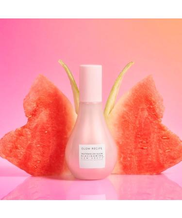 Glow Recipe Watermelon Glow Niacinamide Dew Drops Hydrating Serum - Jumbo Size 80ml | Lightweight Facial Serum & Liquid Highlighter - Buy Online on SooperMarket.com