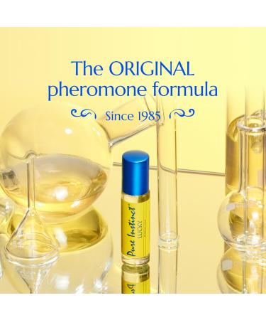 Pure Instinct Roll-On - The Original Pheromone Infused Essential Oil Perfume Cologne - TSA Ready (Lucky - Women) - Buy Online on SooperMarket.com