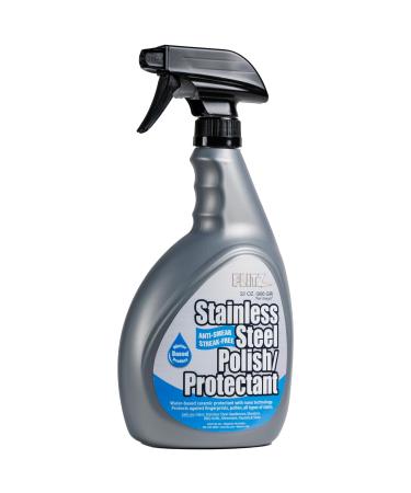 Flitz Stainless Steel Polish - Stainless Steel Cleaner for Appliances - Ensures Streak-Free Shine and Protects from Fingerprints Longer – 32 oz