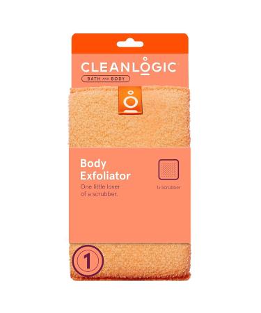 Cleanlogic Exfoliating Body Scrubber - Small Size, Assorted Colors (Pack of 6) - Buy Online on SooperMarket.com