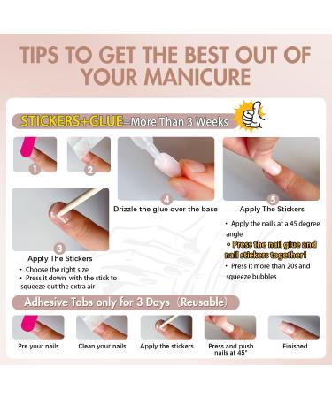 48PCS Reddish Brown Press on Nails - Xcreando Short Square Acrylic Fake Nails Set for Women & Girls | Glossy Wine Red Stick-On & Glue-On False Gel Nails - Buy Online on SooperMarket.com