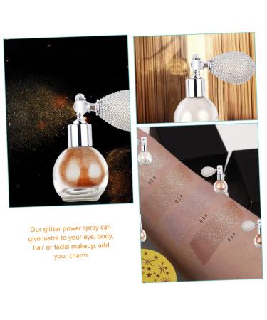 NOLITOY Women's Highlighter Spray - 8 Pcs Glitter Body Powder & Eye Shadow for Natural Makeup - Buy Online on SooperMarket.com