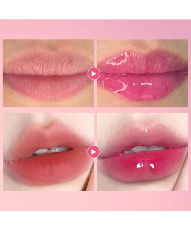 Mrettick 3Packs Hydrating Lip Oil Temperature Color Changing Lip Oil Plumping Lip Gloss Moisturizing Lip Oil Tinted for Lip Care and Dry Lip - Buy Online on SooperMarket.com