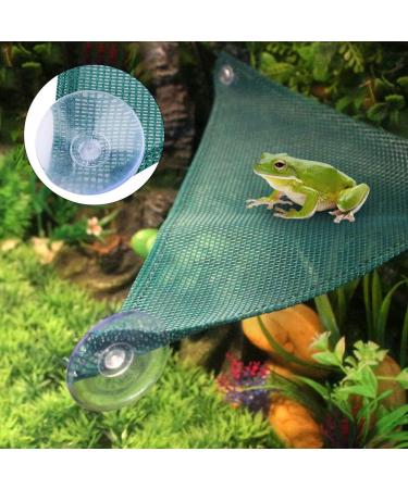 Tnfeeon Mesh Reptile Triangular Hanging Net Hammock - Green (M) - Buy Online on SooperMarket.com