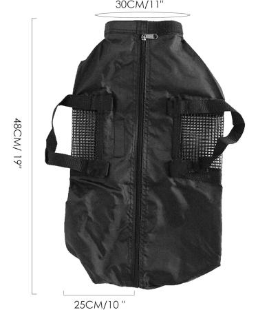Yuehua Mech Cat Care Bag | Pet Pocket Bag for Nail Clipping & Bathing | Anti-Bleeding Scratch-Resistant Mesh Pockets - Buy Online on SooperMarket.com