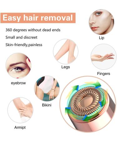 Stouch Generation 2 Double Halo Facial Hair Remover Replacement Heads - 4 Gold Rose Blades for Women's Painless Epilator - As Seen on TV - Buy Online on SooperMarket.com