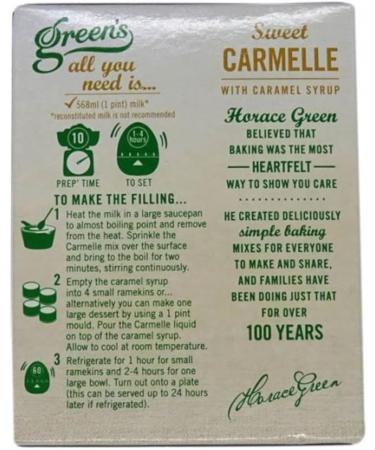 Green's Carmelle Mix 4x70g - Buy Online on SooperMarket.com