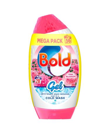 Bold Washing Liquid Gel 56 Washes 1.89L Pink Blossom