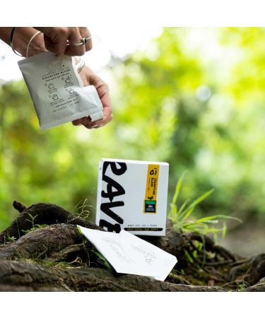 Rave Coffee Compostable Coffee Bags - 10 Pack (El Carmen Blend) El Carmen Blend 90.00 g (Pack of 1) - Buy Online on SooperMarket.com