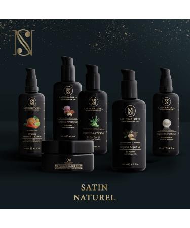 Buy Anti-Fold Organic Hand Cream - Moisturizing Hyaluronic Acid Aloe Vera & Shea Butter - 50 ml Natural Cosmetics - Perfect Christmas Gift for Women - Satin Natural - Buy Online on SooperMarket.com