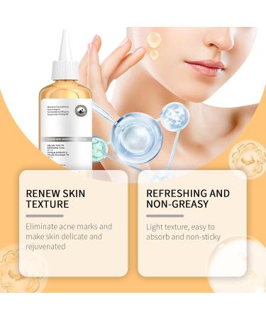 Glycolic Acid 7% Exfoliating Toner 7% Glycolic Acid Toner for Acne Prone Skin Glycolic Acid 7% Toning Solution for Blemishes and Acne Face Toner for Oily Skin Hydrating Toner Minimises Pores - Buy Online on SooperMarket.com