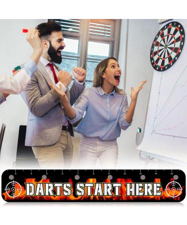 2 Pcs Dart Throw Line Dart Floor Marker PVC Darts Toe Line Dart Accessories for Dart Players Lovers Party Game  23.23 x 4.15 Inches - Buy Online on SooperMarket.com