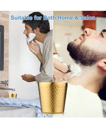 Xiaoxin Stainless Steel Soap Bowl | Barber Razor Cup for Men | Wet Shaving & Face Hair Cleaning - Buy Online on SooperMarket.com
