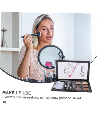 Gogogmee Eyebrow Powder Cosmetic 1 Set Eyebrow Powder Set Eyebrow Makeup Cosmetic Makeup Eyebrow Powder Brush Eyebrow Pencil - Buy Online on SooperMarket.com