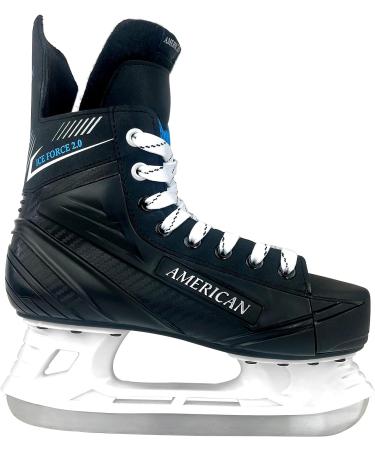 American Athletic Shoe Boys Ice Force Hockey Skates Size 2Y Black - Buy Online on SooperMarket.com