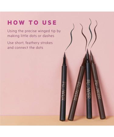 FLOWER BEAUTY Forever Wear Winged Liner - All Nighter | Long-Lasting Precision Eyeliner - Buy Online on SooperMarket.com