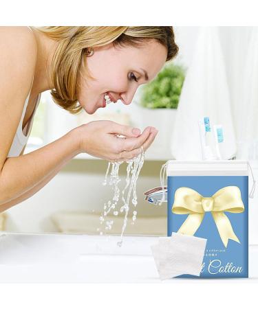 Makeup Remover Cotton Pads | Elastic Cotton Pads for Face - Face Cotton Pads for Cleansing Moisturizing Lint- Breathable Pads for Eye Face Nails Pochy - Buy Online on SooperMarket.com
