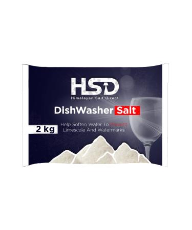 2kg Dishwasher Salt for Dishwashers and Water Softeners (Pack of 1) 2.00 kg (Pack of 1)