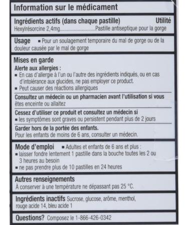 Strepsils Fast and Effective Relief for Sore Throat Lozenges Black Current 36 count - Buy Online on SooperMarket.com