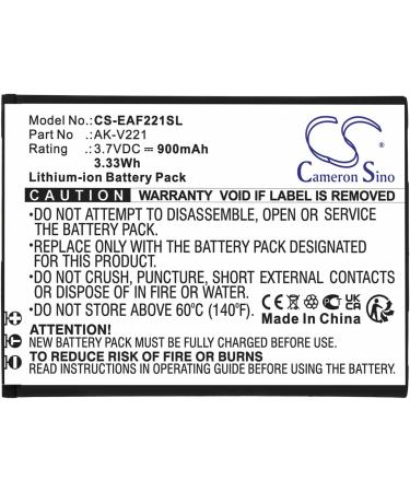 Battery Replacement for Emporia Flip V221 | V221 4G AK-V221-4G V1.0 | Quality Replacement & Fast Shipping - Buy Online on SooperMarket.com