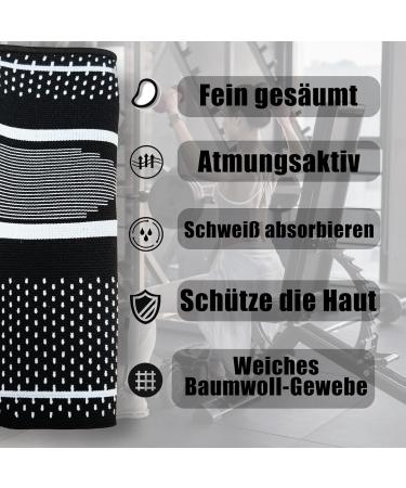 GIRYES Elbow Support Sleeve 2 Piece Set for Tennis & Golfer's Elbow - Compression Brace for Arthritis, Tendonitis & Joint Pain - Moisture-Wicking, Non-Slip Design (Black, S) - Buy Online on SooperMarket.com