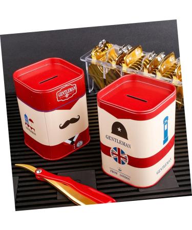 Mikinona Metal Container Set - 4-Piece Blade Recycling Box for Safe Razor Blade Disposal | Organizer Case in White Tin - Buy Online on SooperMarket.com