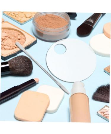 2 Sets Makeup Palette Tools | Acrylic & Metal Blending Palette for Foundation & Pigment Mixing International Shipping Available - Buy Online on SooperMarket.com