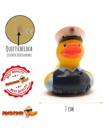 Buy Police Rubber Duck | Squeaking Bath Toy for Kids | Duckshop International Shipping - Buy Online on SooperMarket.com