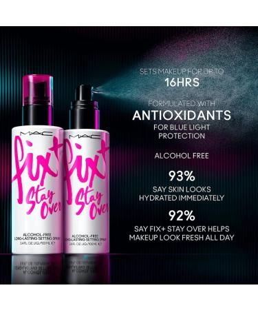 M.A.C. Fix+ Stay Over Setting Spray 3.40 oz (Alcohol-Free) | 16HR Long-Lasting Formula - Buy Online on SooperMarket.com