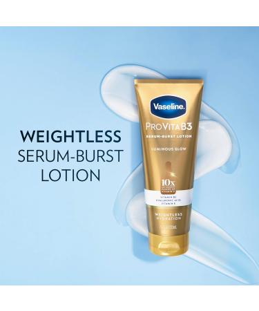 Vaseline Pro VitaB3 Serum Burst Lotion - 10x Antioxidant Vitamin C & B3 for Luminous Glowing Skin | Lightweight 7.5 Fl Oz - Shop Internationally - Buy Online on SooperMarket.com