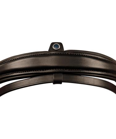 St bben 2300 Leitrim Ebony Warmblood Bridle with French Noseband - Premium International Shipping - Buy Online on SooperMarket.com