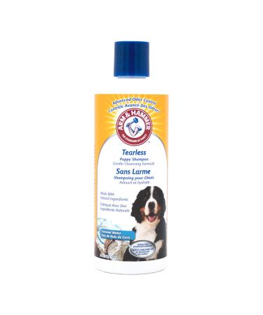 Arm & Hammer for Pets Tearless Puppy Shampoo | Tearless Dog Shampoo for Puppies Gently Cleans & Deodorizes | Fresh Coconut Water Scent That All Dogs Love 16 Fl Oz - 1 Count