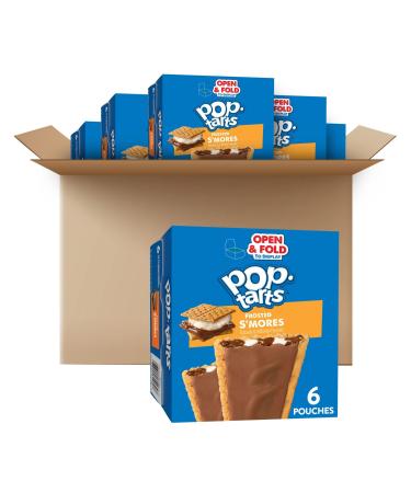 Kellogg's Pop-Tarts, Breakfast Toaster Pastries, Frosted S'mores, 22oz (72 Count)