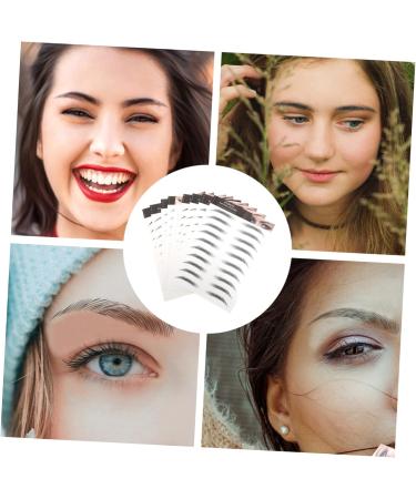 BELLIFFY 10pcs Imitation Eco Eyebrow Sticker Beauty Eyebrows Grooming Stickers Eyebrow Stickers Creative Eyebrows for Women Water Transfer Eyebrow Sticker Women Fake Eyebrows Black Eyebrows - Buy Online on SooperMarket.com