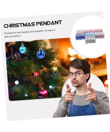 OFFSCH 7 Boxes Christmas Tree Pendant Ornament Outdoor Decoration Christmas Pendant Tree Decoration Hanging - Buy Online on SooperMarket.com