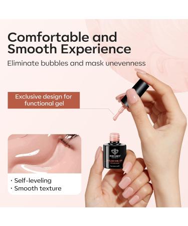Modelones Builder Gel Set - 6 Colors in 1 | Nail Strengthener & Extension Gel Kit - Buy Online on SooperMarket.com