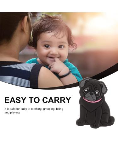 SEWACC 10pcs Cute Animal Dog Silicone Loose Beads - Teething Beads for Crafts - Buy Online on SooperMarket.com