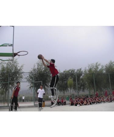 Skyrunner 2018 New Model Jumping Stilts POGO Stilts Kangaroo Shoes Bouncing Spring Stilts Men Women Fitness Exercise Black Load Weight:90-100KG/198-220LBS - Buy Online on SooperMarket.com