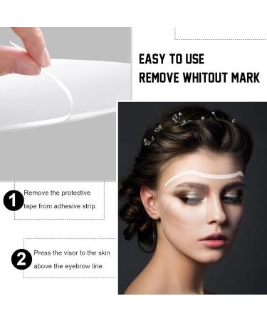 Clear Face Visor for Microblading Makeup Eyelash Extensions - 30 Soft Transparent Shields for Eye Protection & Aftercare - Buy Online on SooperMarket.com