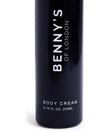 Men's Body Cream | BENNY'S | Light & Refreshing Scent | Hydrates and Repairs Your Skin | Vegan Friendly | Made in the UK | - Buy Online on SooperMarket.com