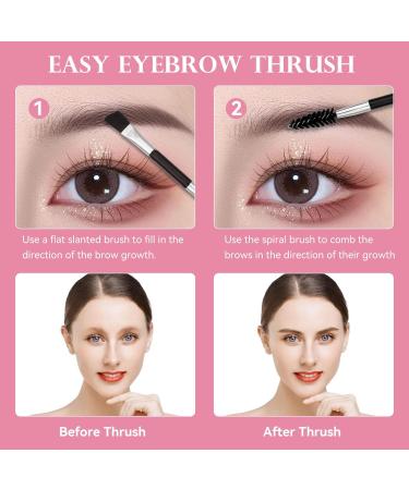 6-Piece Professional Stainless Steel Tweezers Set in Pink Leather Case - Buy Online on SooperMarket.com