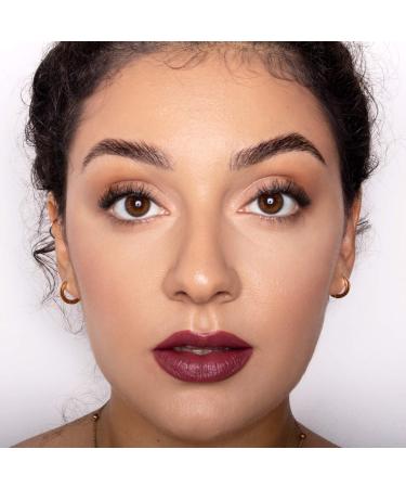 WUNDERBROW Burgundy Matte Lipstick - Cruelty-Free | Shop Now - Buy Online on SooperMarket.com