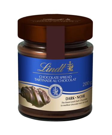 Lindt Dark Chocolate Spread 200g Dark Chocolate Spread 7 Ounce (Pack of 1)