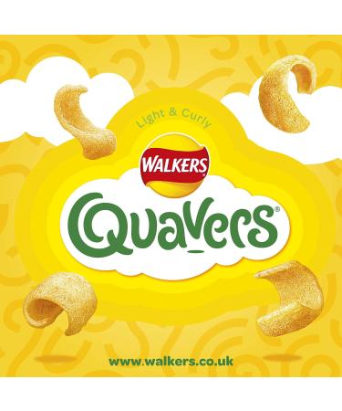 Walkers Quavers Cheese Snacks Crisps 30x34g (Wholsale Box) - Buy Online on SooperMarket.com