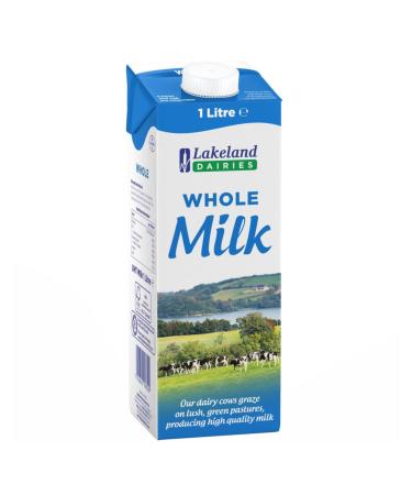 Lakeland Dairies Long Life Whole Milk 6x1ltr