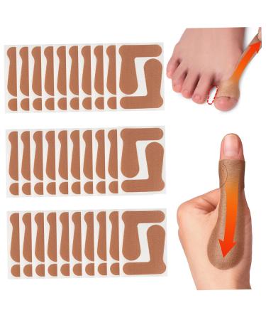 Thumb Support Tape 30PCS Skin-Friendly Waterproof Self-Adhesive Pain Relief Brace Patch Guard Stabilizer for Tendonitis Knuckle Thumb Guard
