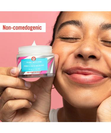 First Aid Beauty Hello FAB Coconut Water Cream 1.7 oz - Oil-Free Face Moisturizer - Buy Online on SooperMarket.com