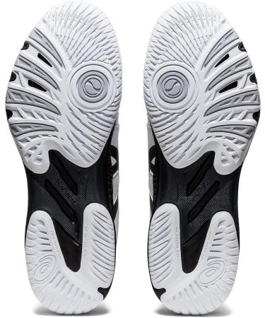 ASICS Men's Netburner Ballistic FlyteFoam 2 Volleyball Shoes 11.5 - White/Gunmetal - Buy Online on SooperMarket.com